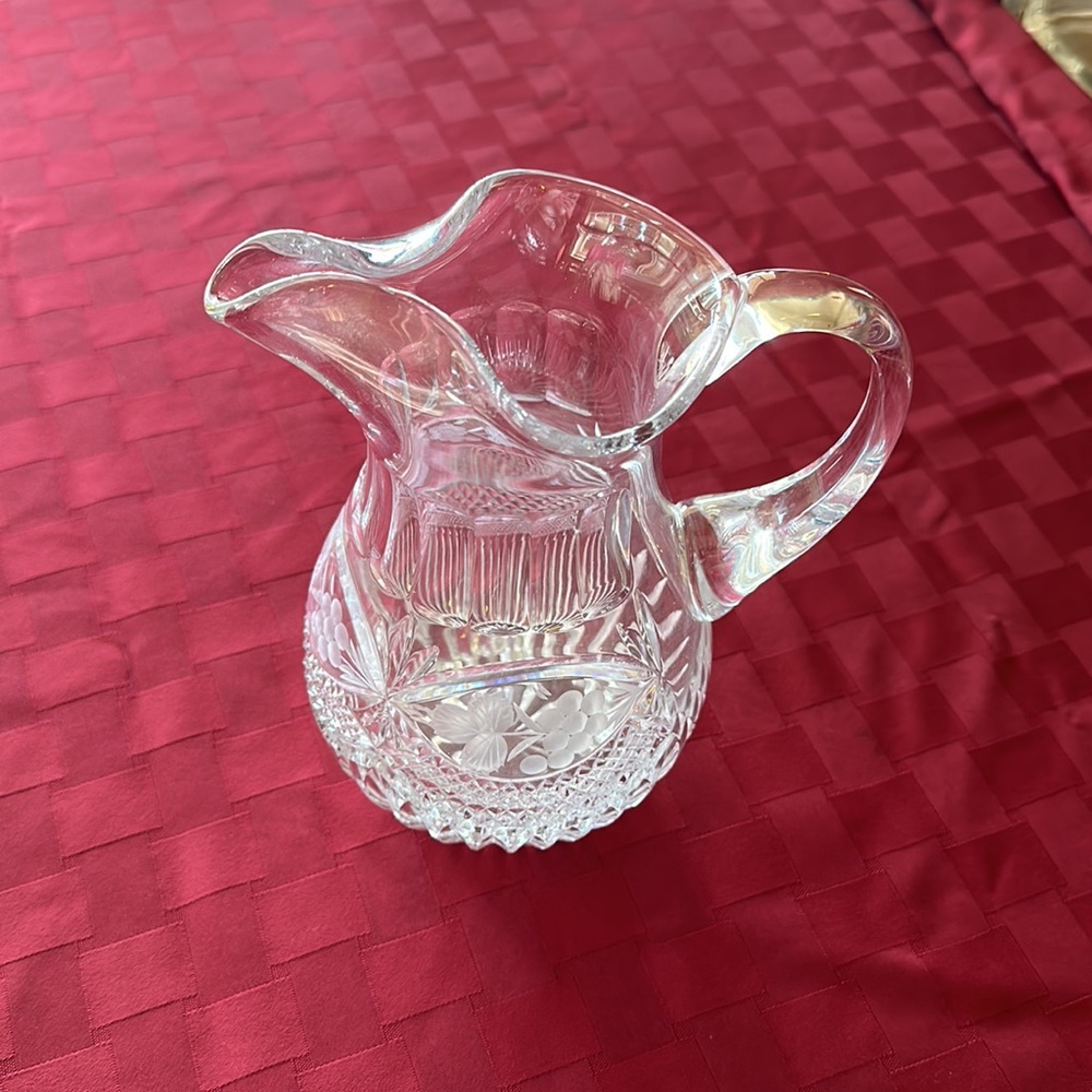Crystal Pitcher - Picture 2 of 3